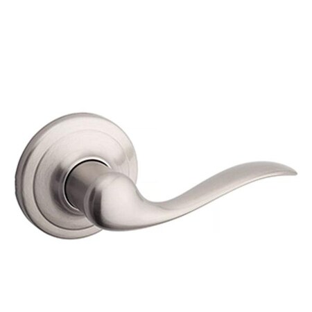 Kwikset Kwikset: Tustin Helf Dummy Lever with Round Rose  Satin Nickel KWS-788TNL-RDT-LH-15